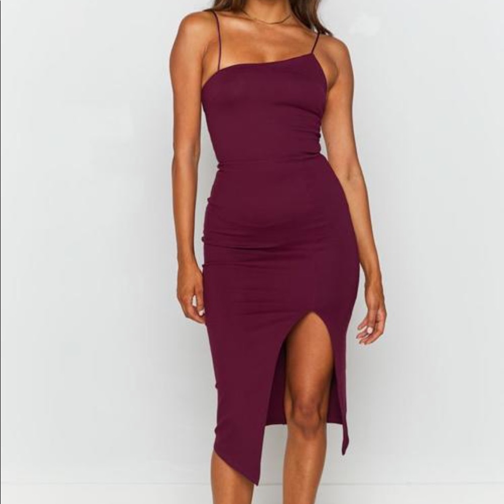 NWT BERRY COCKTAIL DRESS